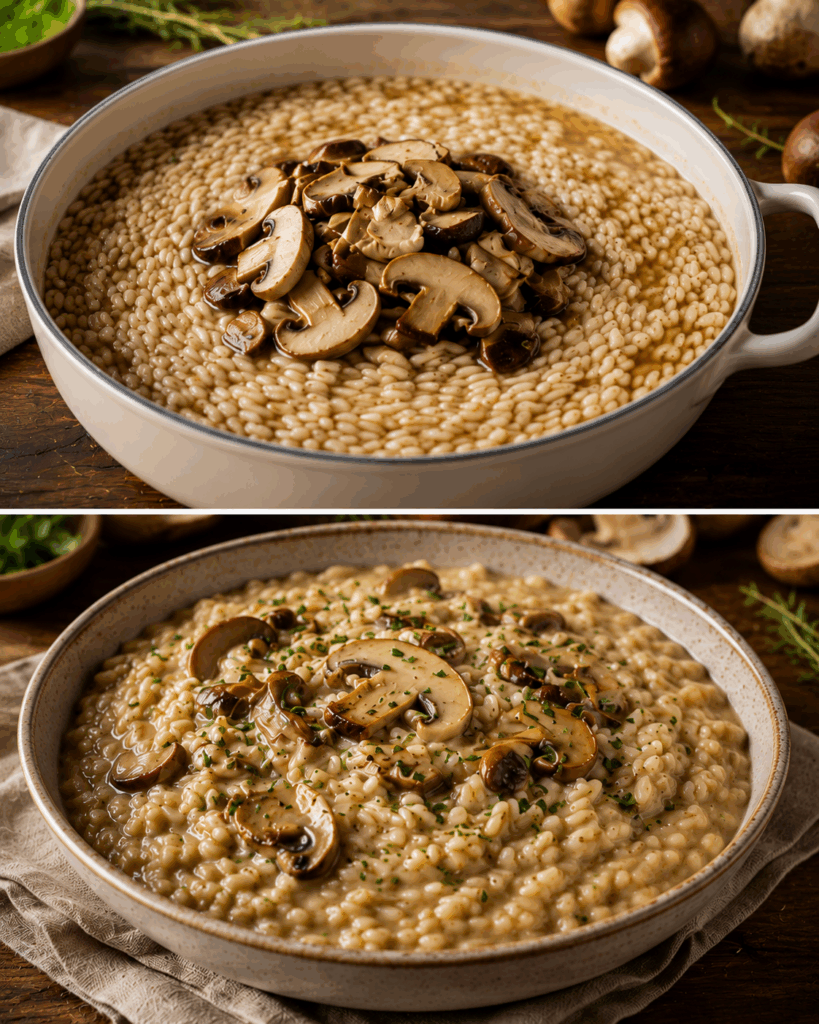 Orzotto ai Funghi Porcini: la Ricetta Rustica e Vellutata Ricca di Profumo