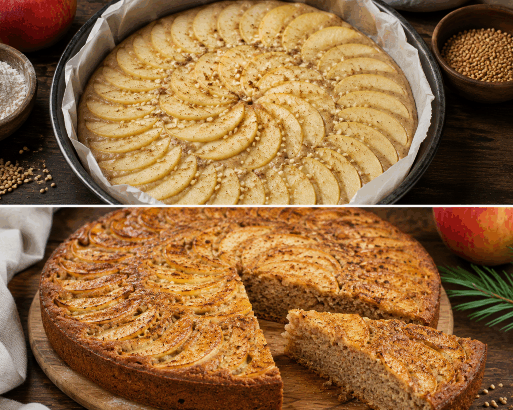 Torta di Mele e Grano Saraceno alla Trentina – Trentino-Alto Adige
