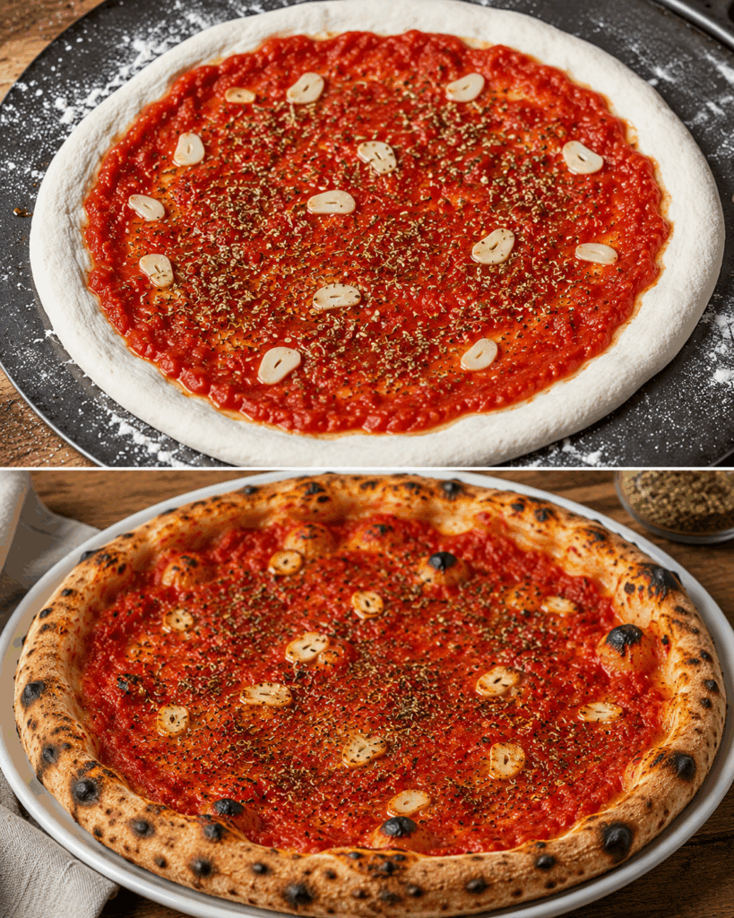Pizza Marinara Classica: la Ricetta Napoletana Semplice e Profumata con Aglio e Origano