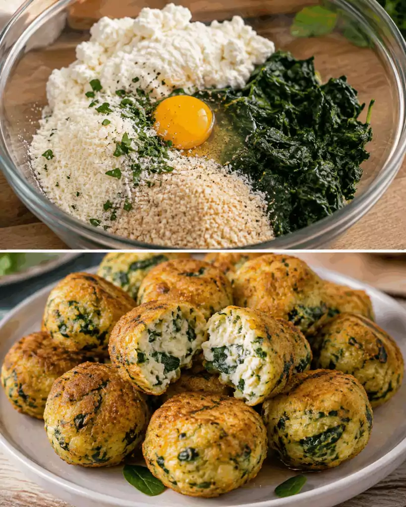 Polpette di Ricotta e Spinaci: la Ricetta Soffice e Sfiziosa Dorata Fuori e Morbida Dentro