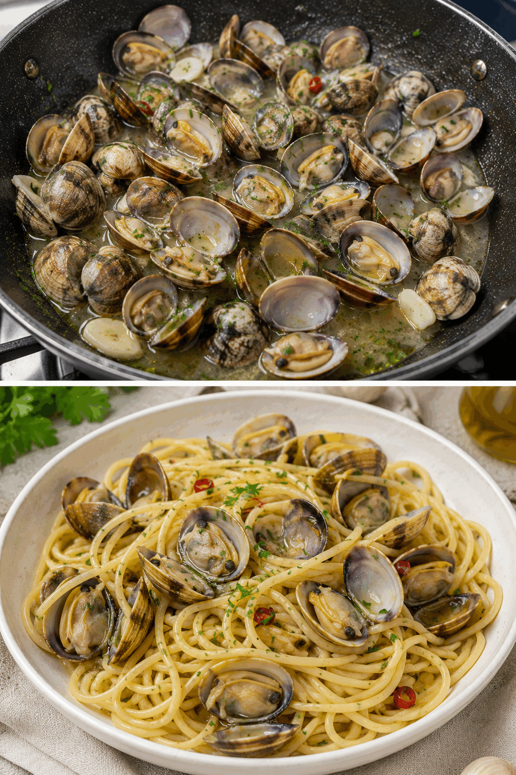 Spaghetti alle Vongole Veraci: la Ricetta Tradizionale di Mare Semplice ed Elegante