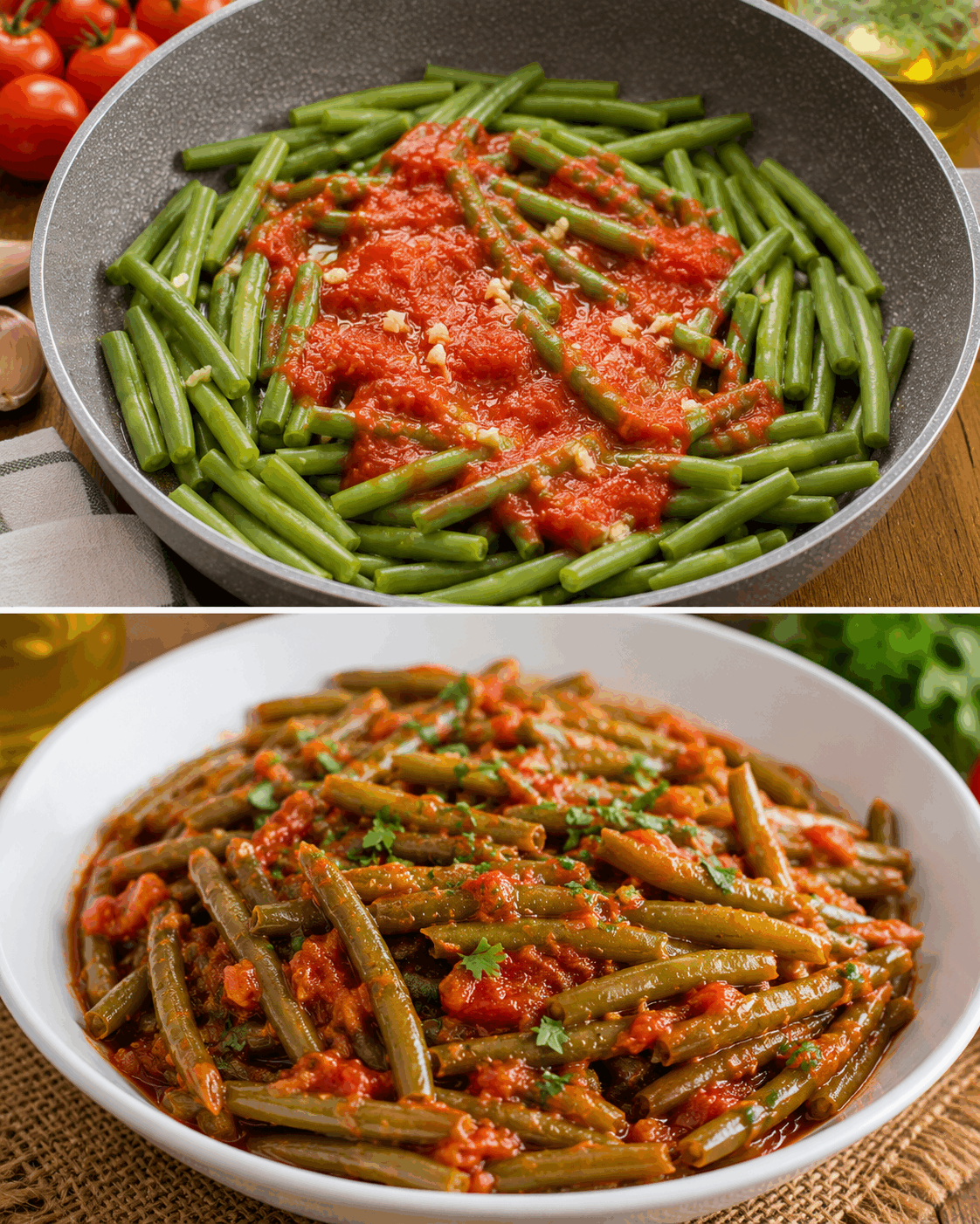 Fagiolini al Pomodoro: la Ricetta Leggera e Gustosa della Tradizione Italiana