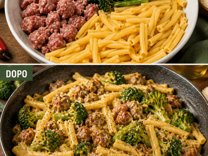 Casarecce con Salsiccia e Broccoletti: la Ricetta Rustica e Saporita Pronta in 30 Minuti