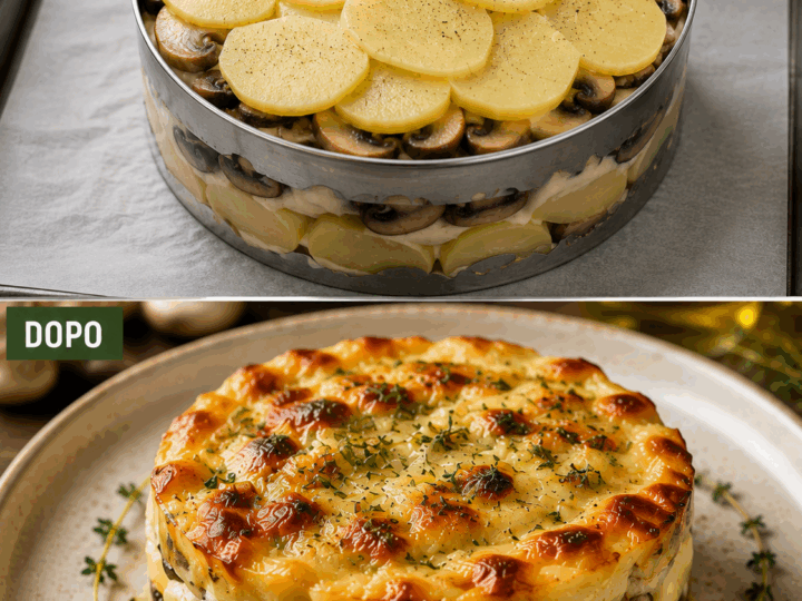 Tortino di Patate e Funghi: la Ricetta Morbida e Gustosa Ideale come Antipasto Caldo