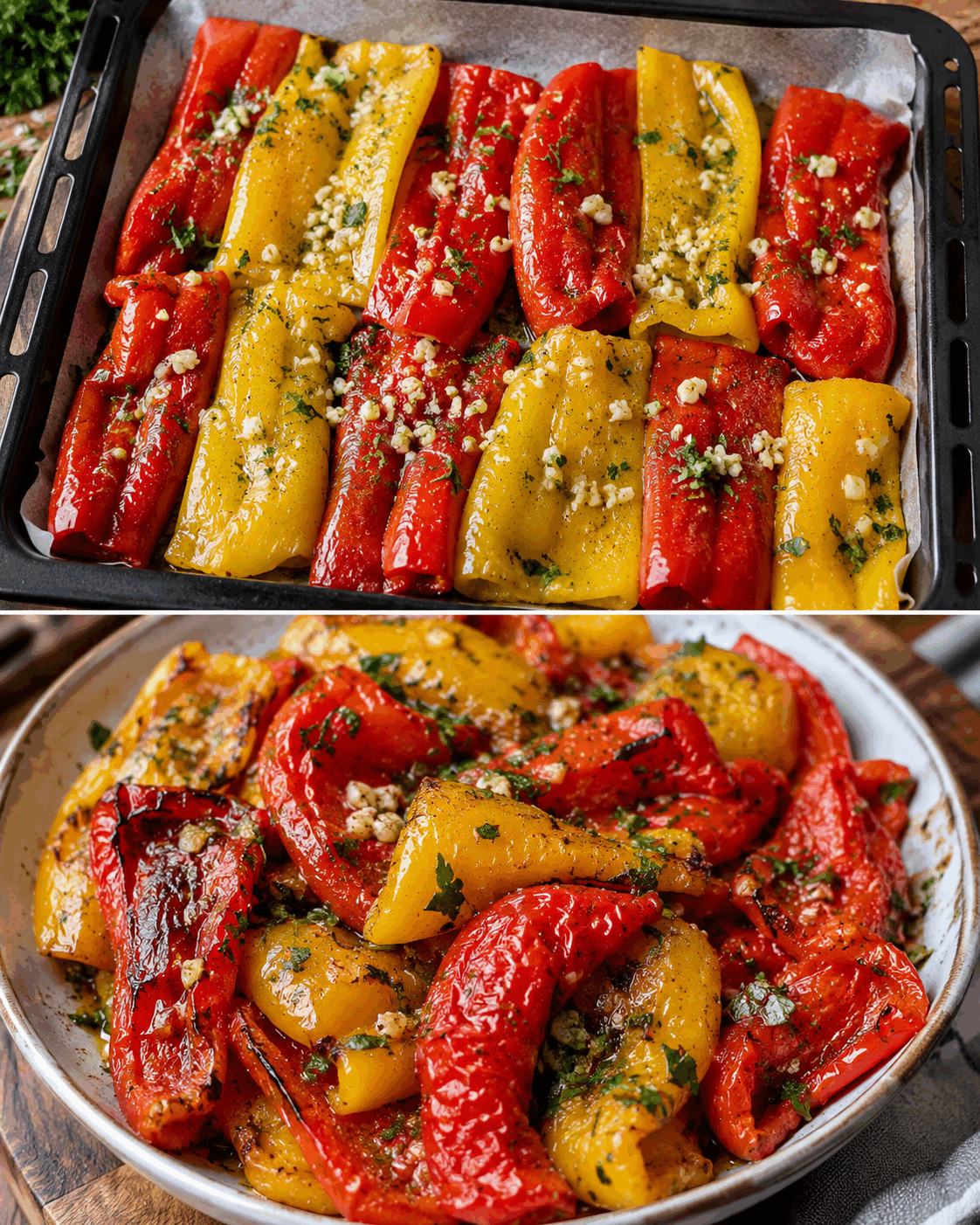 Peperoni Arrostiti al Forno: la Ricetta Facile e Saporita con Aglio e Prezzemolo
