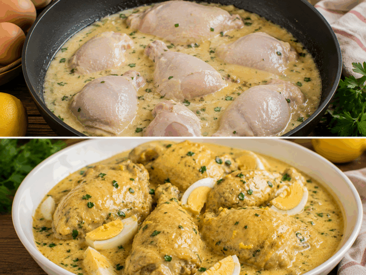 Pollo in Fricassea alla Toscana con Limone e Uova – Toscana