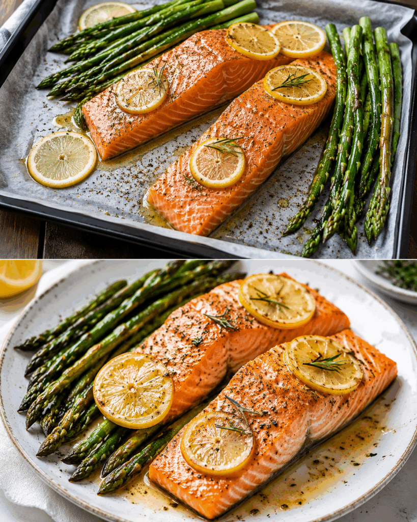 Salmone al Forno con Limone e Asparagi: la Ricetta Light Ricca di Gusto Pronta in 30 Minuti
