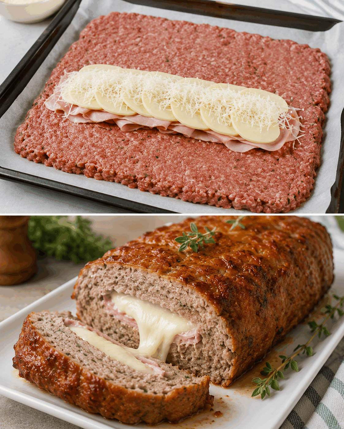 Polpettone Ripieno al Formaggio: la Ricetta Morbida e Filante Ideale per il Pranzo della Domenica