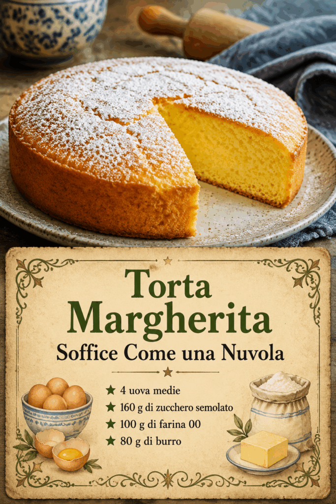 Torta Margherita Soffice Come una Nuvola