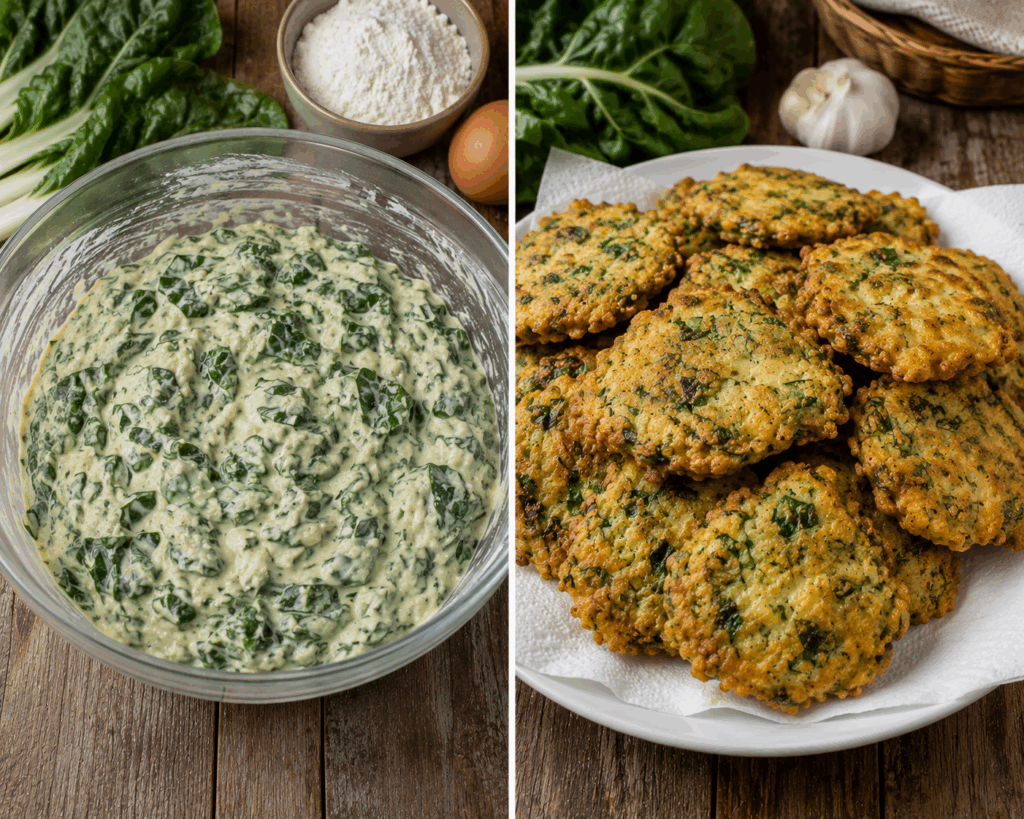 Frittelle di Bietole alla Genovese – Liguria