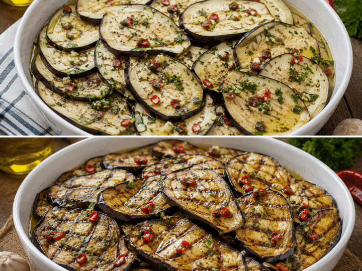Melanzane Marinate alla Pugliese – Puglia