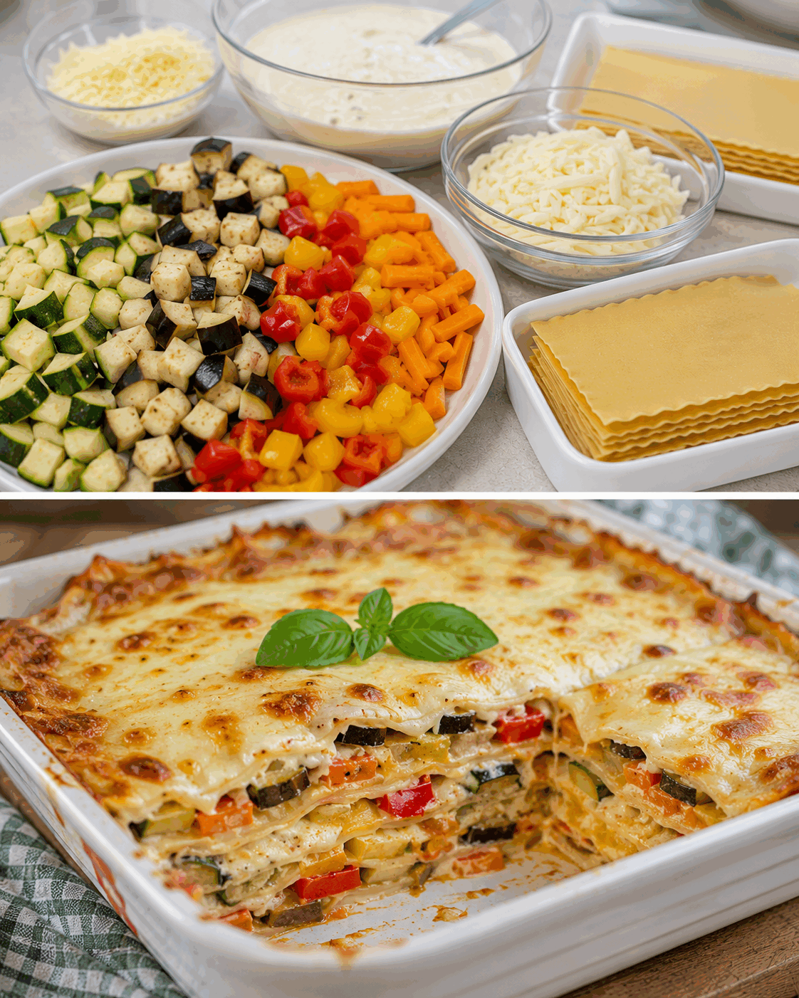 Lasagne alle Verdure: la Ricetta Leggera e Colorata Perfetta per un Pranzo in Famiglia