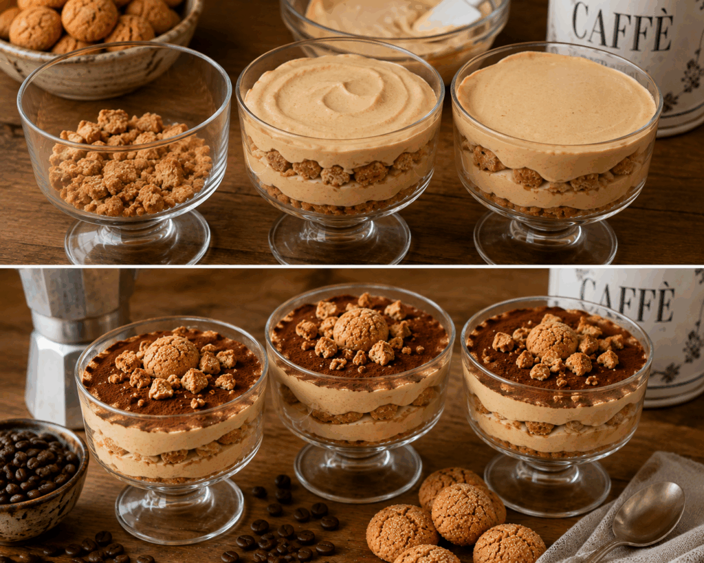 Coppa al Caffè con Amaretti Mantovani – Lombardia