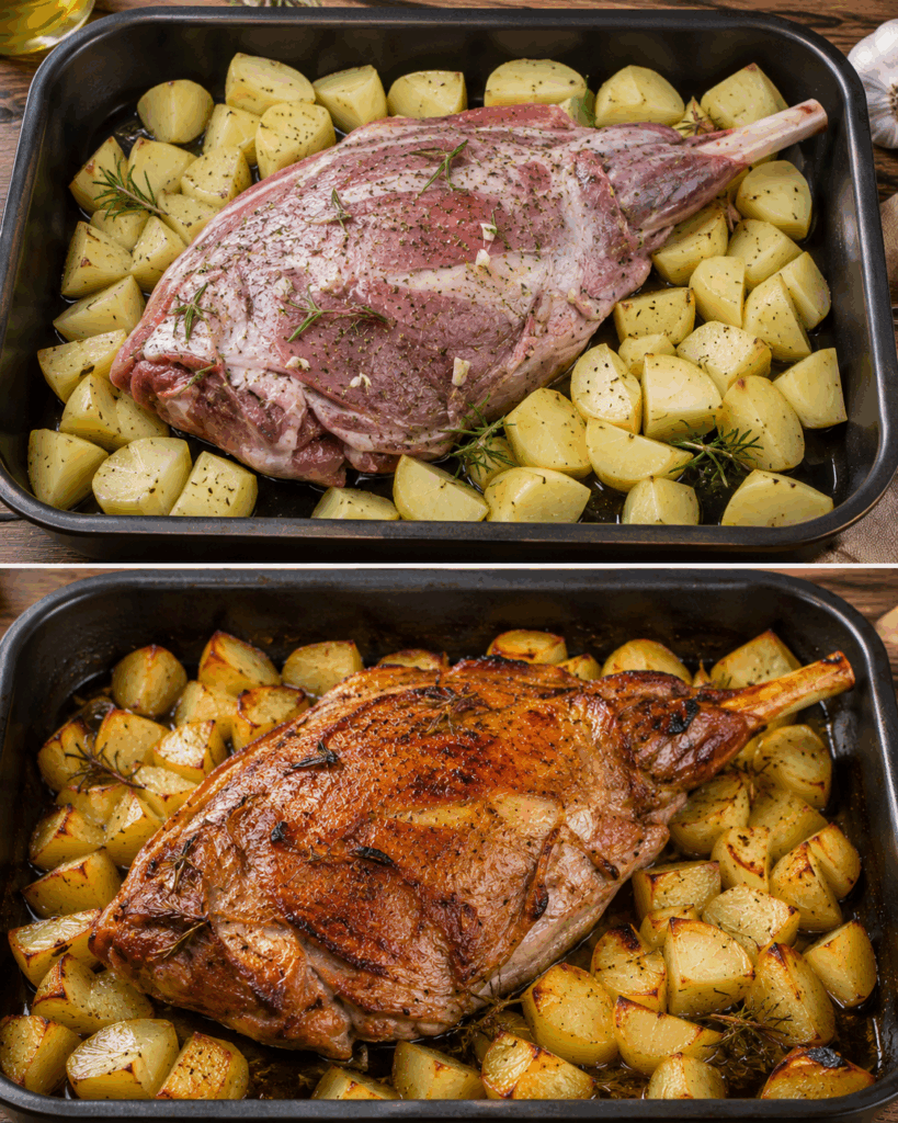 Capretto al Forno con Patate alla Molisana – Molise
