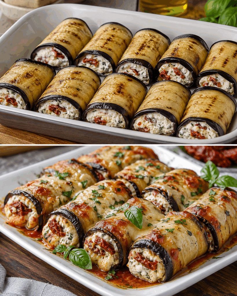 Rotolini di Melanzane con Ricotta e Pomodori Secchi: la Ricetta Sfiziosa e Ricca di Gusto per Stupire gli Ospiti