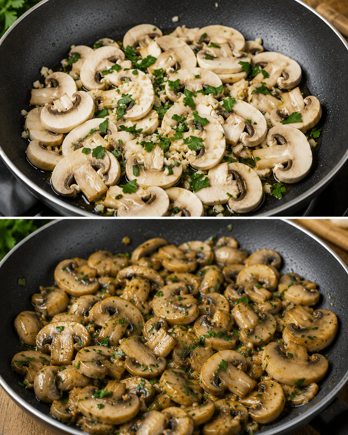 Funghi Champignon Trifolati: la Ricetta Veloce e Profumata Pronta in Soli 15 Minuti