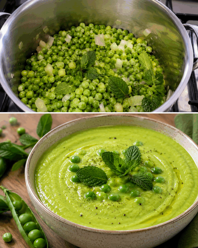 Vellutata di Piselli e Menta: la Ricetta Cremosa e Leggera Perfetta per Ogni Stagione
