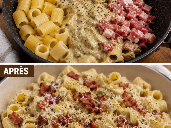 Mezze Maniche con Crema di Carciofi e Pancetta Croccante: la Ricetta Ricca di Gusto Perfetta per un Pranzo Speciale