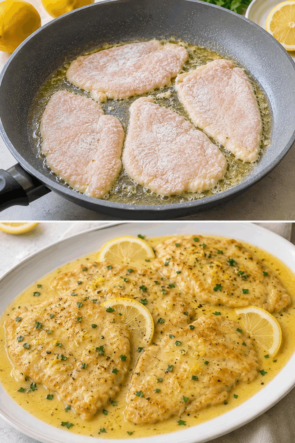 Scaloppine al Limone Morbidissime: la Ricetta Veloce e Cremosa Pronta in Soli 20 Minuti