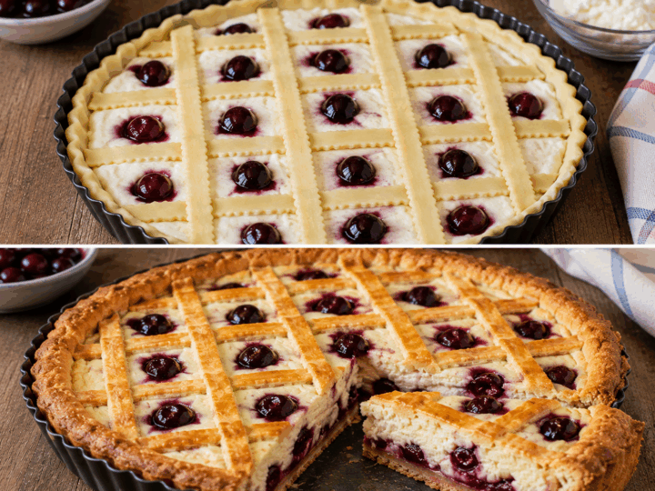 Crostata di Ricotta e Amarene alla Napoletana – Campania