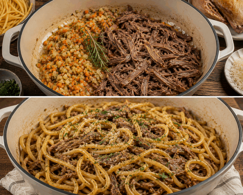 Bigoli con l’Anatra alla Vicentina – Veneto