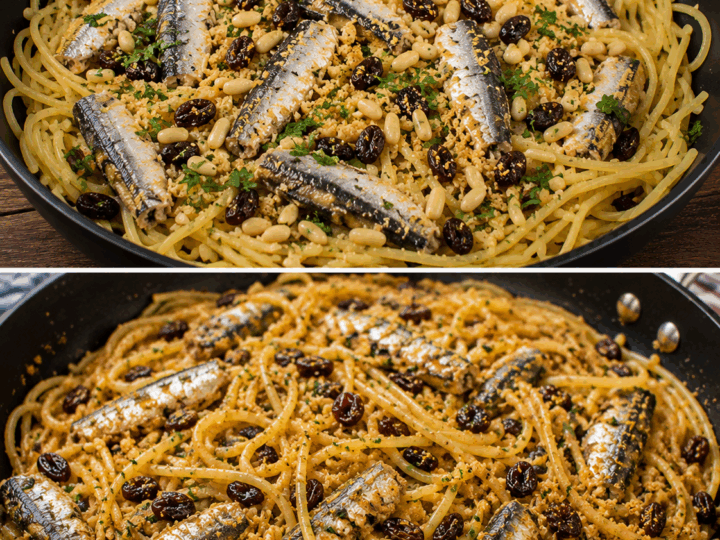 Pasta con le Sarde alla Palermitana – Sicilia