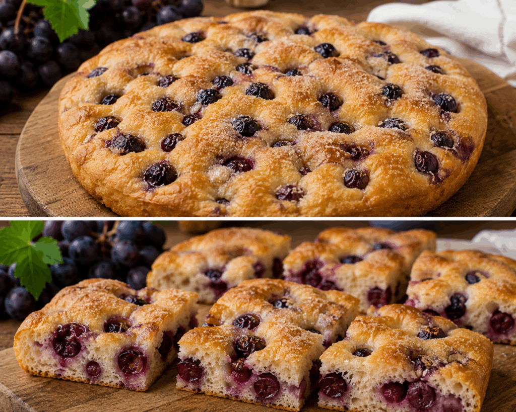 Focaccia di Susa all’Uva – Piemonte
