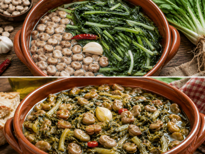 Cicoria con Fave Secche alla Pugliese – Puglia