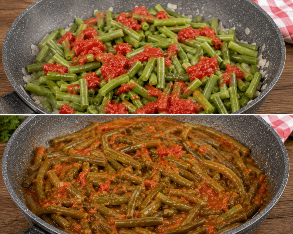 Fagiolini in Umido alla Marchigiana con Pomodoro – Marche
