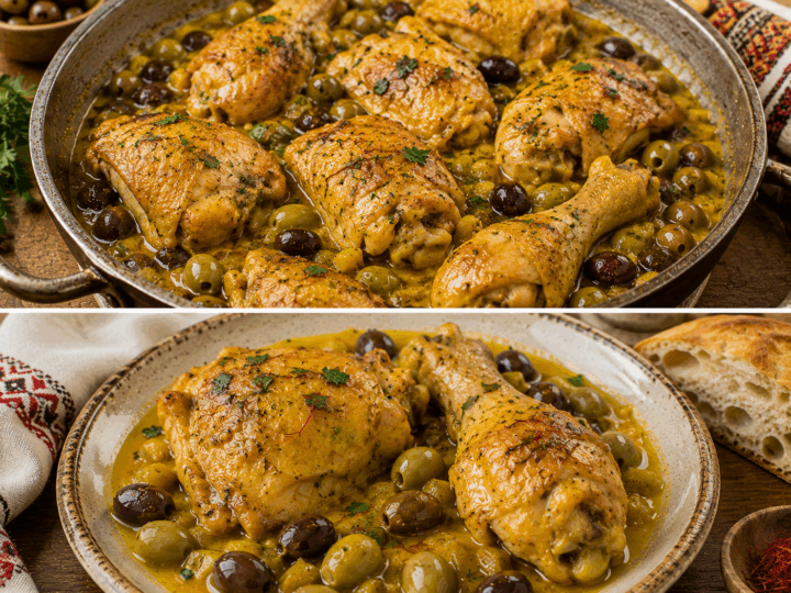 Pollo alla Sarda con Olive e Zafferano – Sardegna