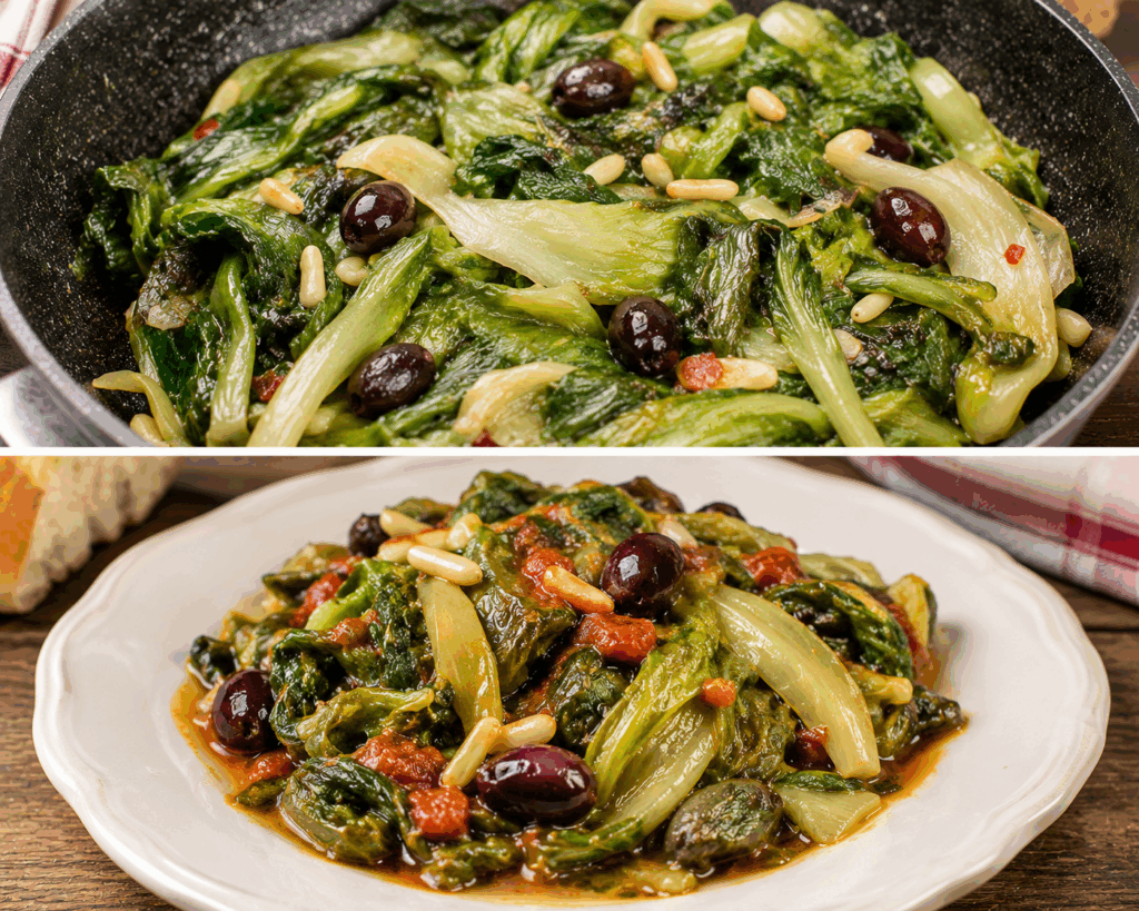 Scarola Affogata alla Napoletana – Campania