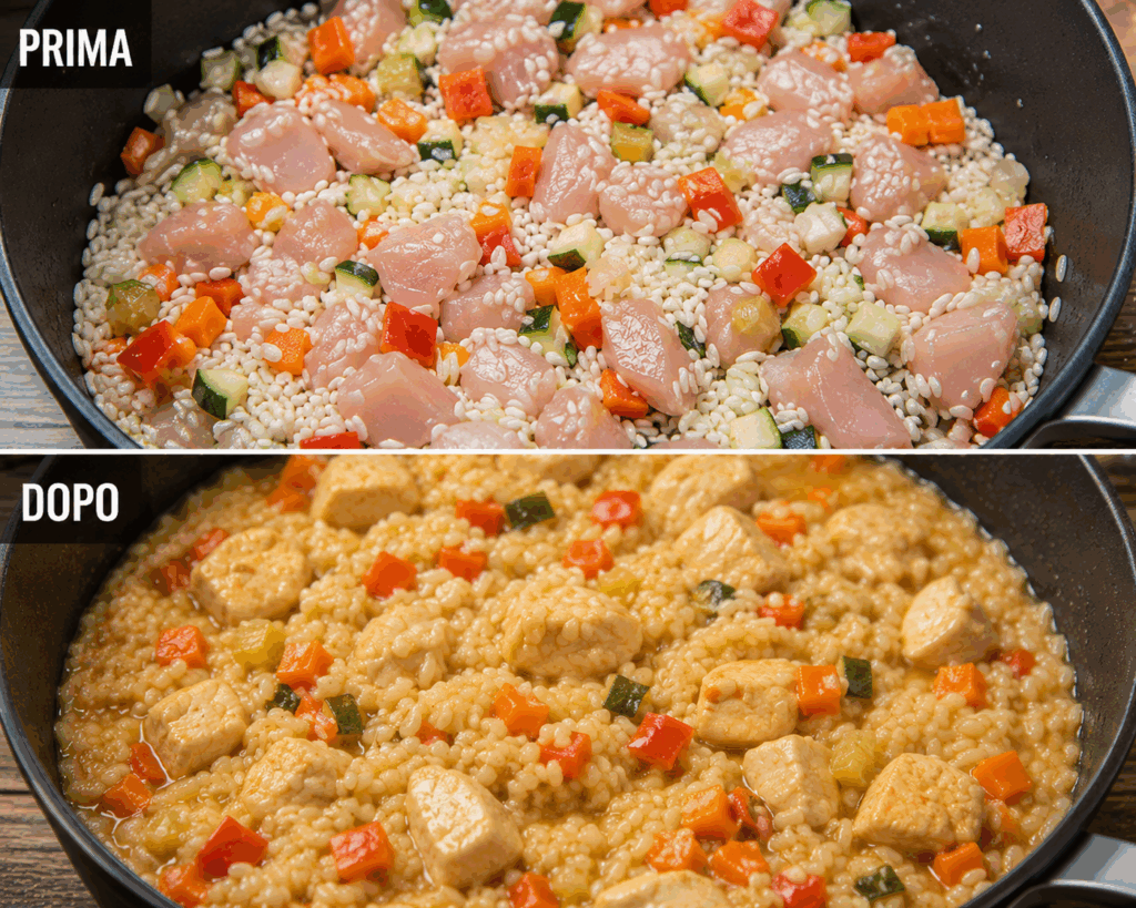 Riso alla Pitocca con Pollo e Verdure – Lombardia