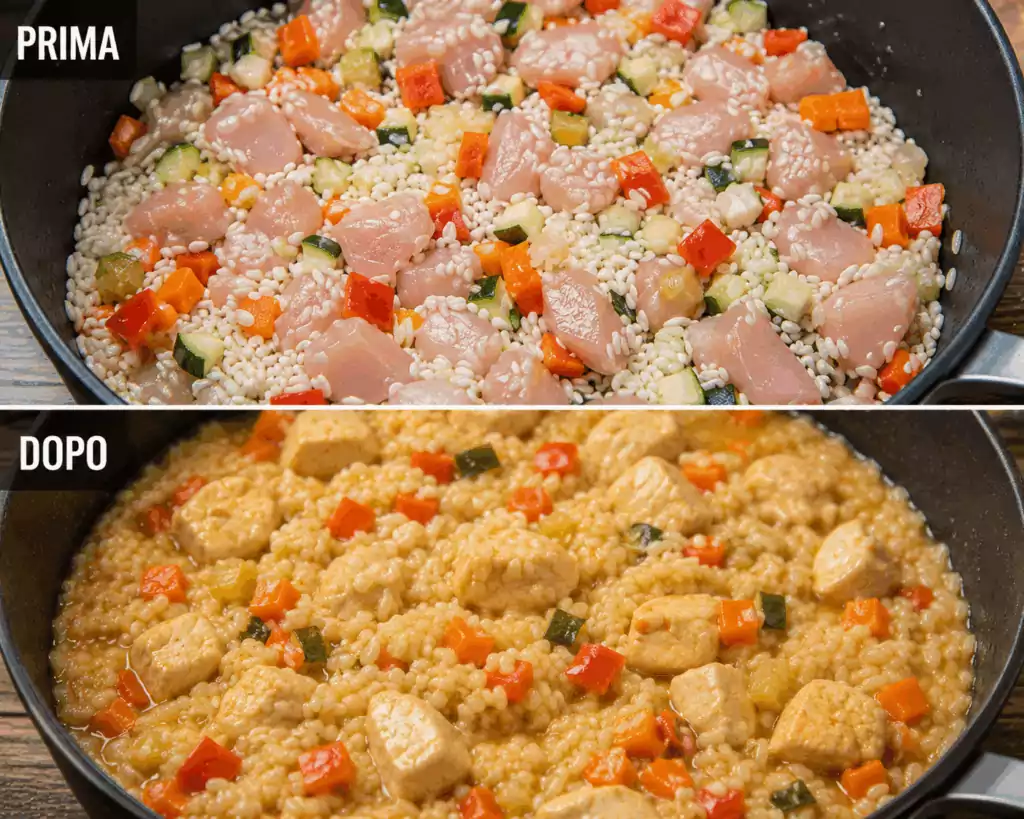 Riso alla Pitocca con Pollo e Verdure – Lombardia