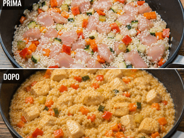 Riso alla Pitocca con Pollo e Verdure – Lombardia