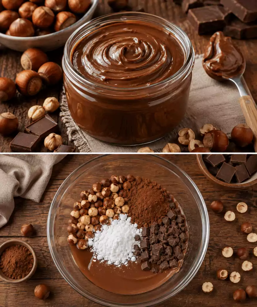 Crema Dolce di Gianduia e Nocciole – Piemonte