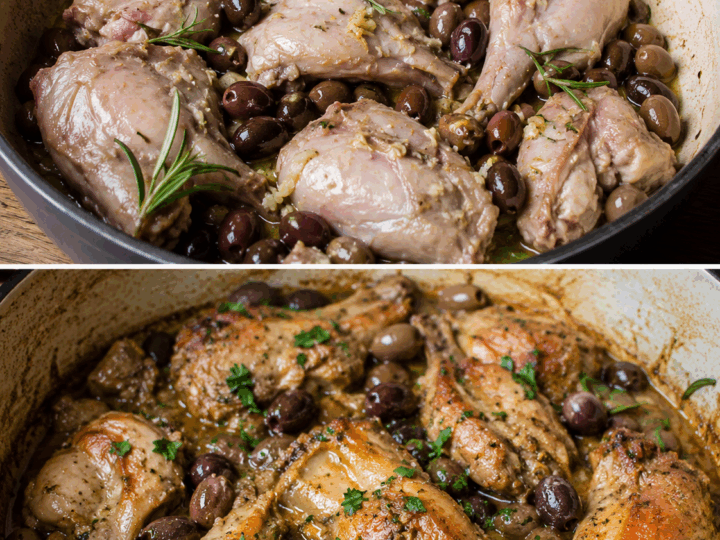 Coniglio alla Ligure con Olive Taggiasche – Liguria