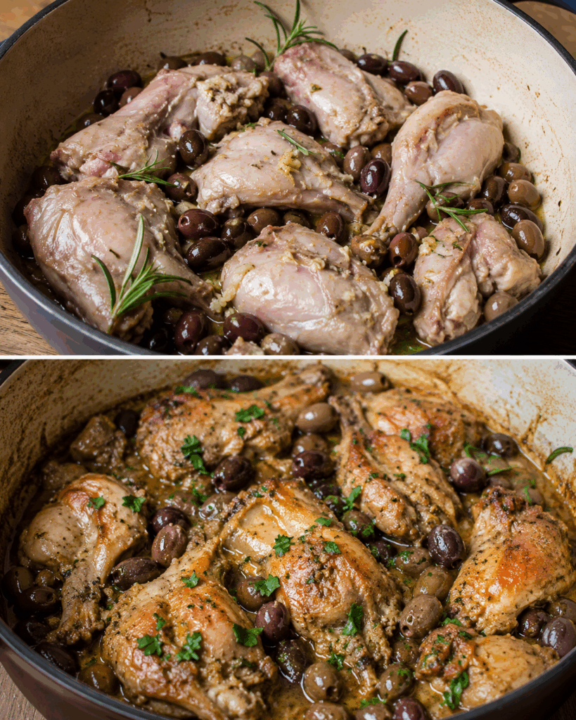 Coniglio alla Ligure con Olive Taggiasche – Liguria