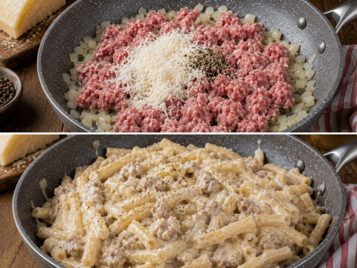 Pasta alla Norcina con Salsiccia e Pecorino – Umbria