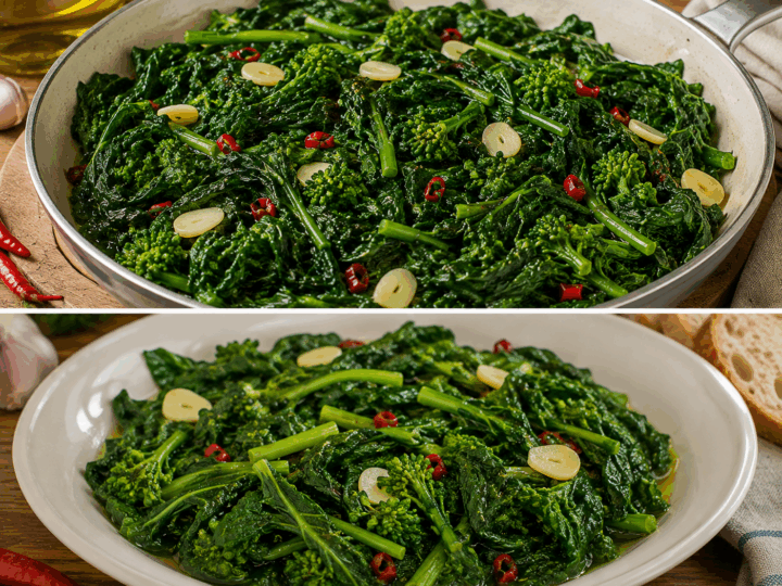 Cime di Rapa Stufate alla Salentina – Puglia