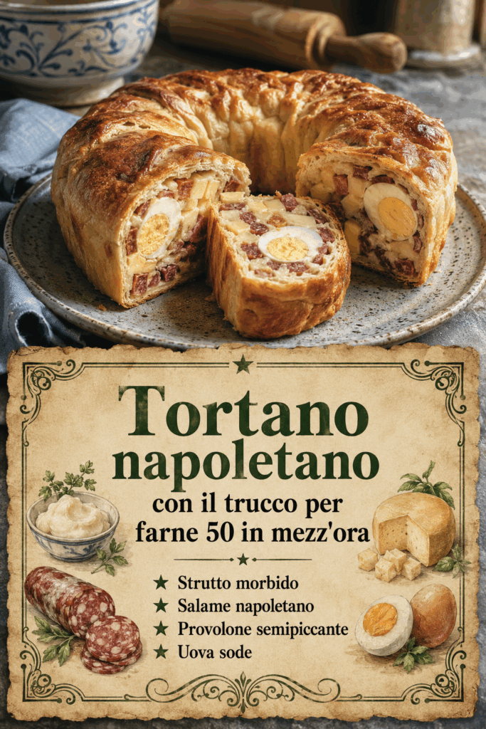 Tortano napoletano con il trucco per farne 50 in mezz’ora