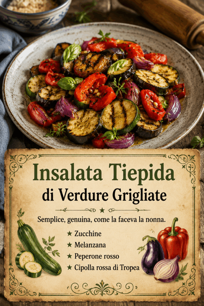 Insalata Tiepida di Verdure Grigliate