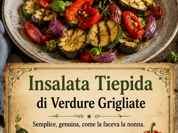 Insalata Tiepida di Verdure Grigliate