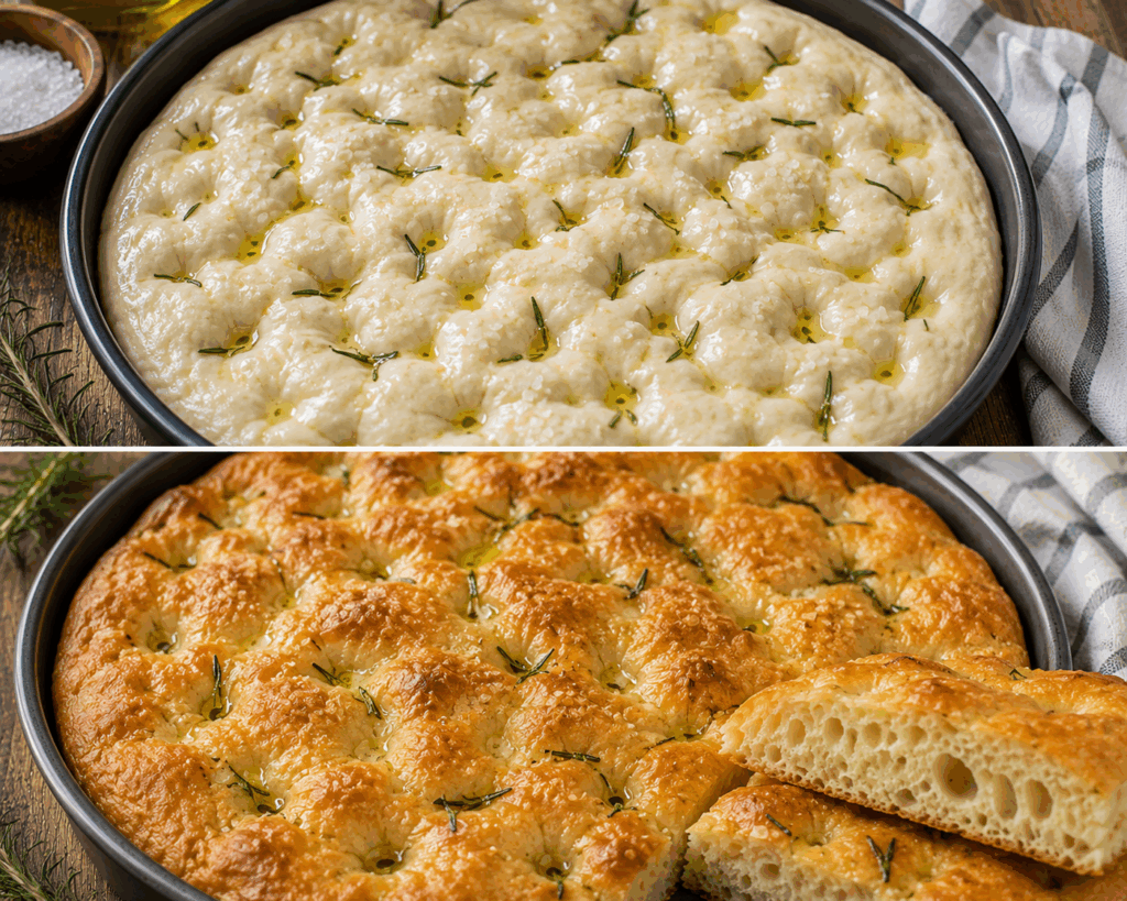 Focaccia Locatelli con Rosmarino e Sale Grosso – Lombardia