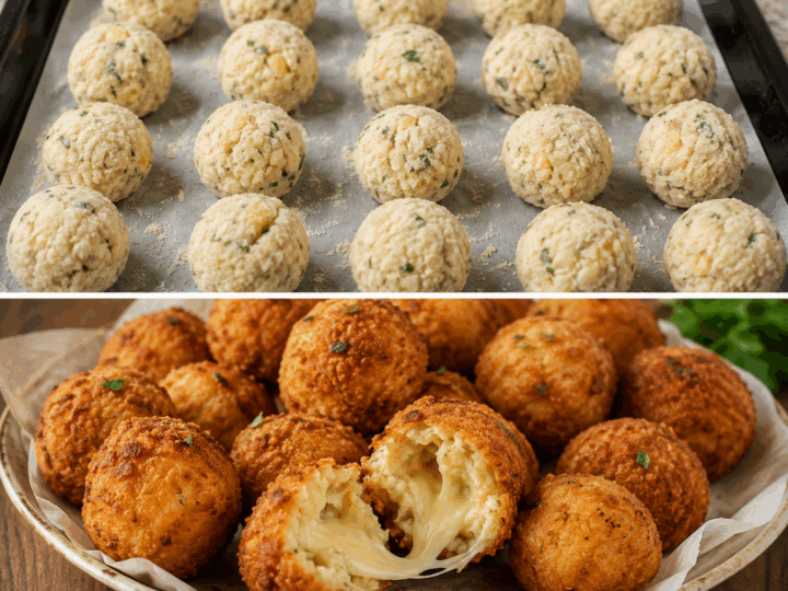 Polpettine di Pane e Formaggio alla Pugliese – Puglia