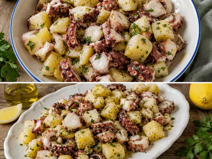 Insalata di Polpo e Patate alla Ligure – Liguria