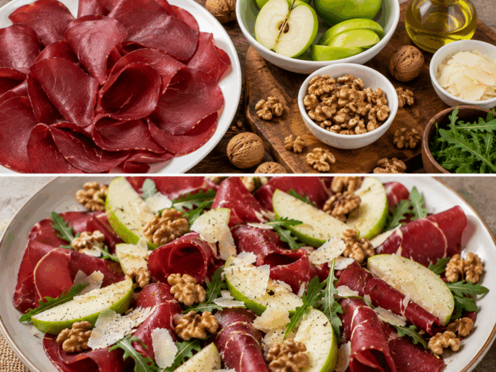Bresaola con Mela Verde e Noci alla Valtellinese – Lombardia