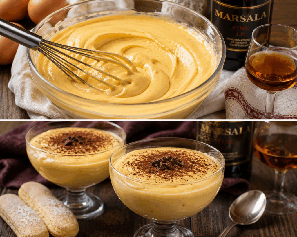 Crema di Zabaione al Marsala – Piemonte