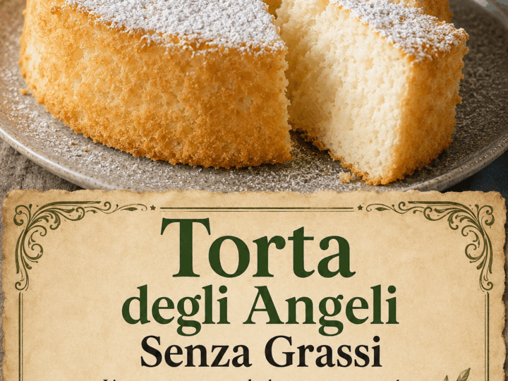 Torta degli Angeli Senza Grassi