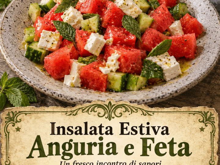 Insalata Estiva Anguria e Feta
