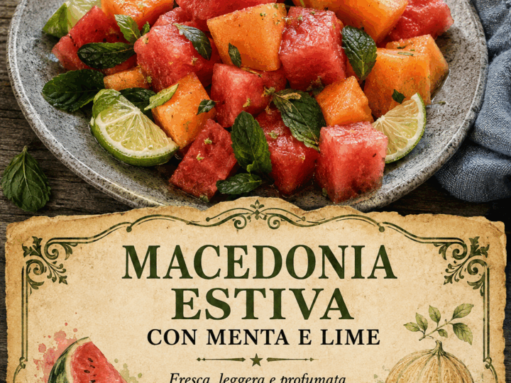 Macedonia Estiva con Menta e Lime